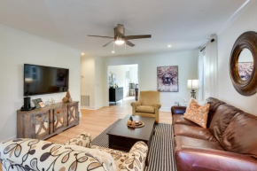 Tranquil Travelers Rest Home with Fire Pit!